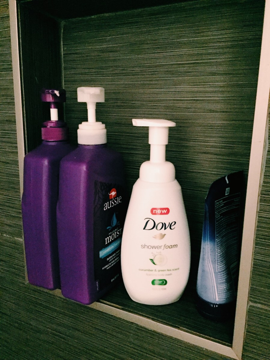 Dove shower foam