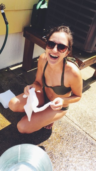 chilled peppermint towels